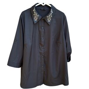 Bloomchic black dressy blouse.